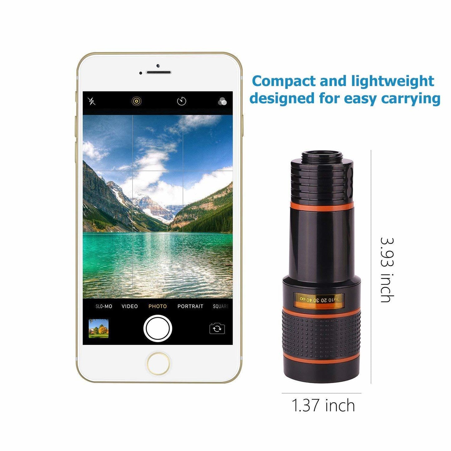 8x Long Focus Mobile Phone Lens 8x Mobile Phone Telescope Hd Camera Lens External Zoom Special Effect Lens